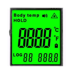 Customized Segment Transmissive LCD Display for Thermometer